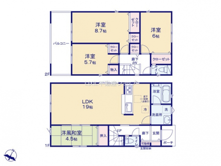 �@�y�Ԏ��}�z�Ԏ��}�ł��B�C���i�[�o���R�j�[�t���Z��ł���