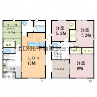 �@�y�Ԏ��}�z�Ԏ��}�ł��B�C���i�[�o���R�j�[�t��4LDK�̊Ԏ��ł��I