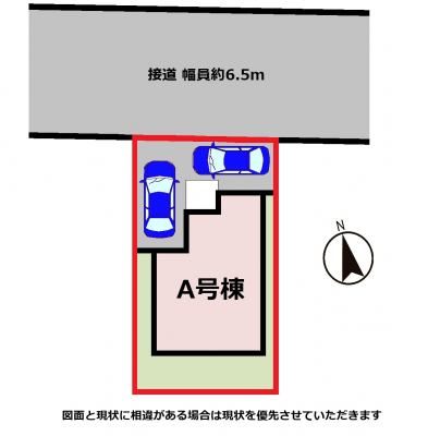 ���̑��@�y���}�z���}�ł��B2�䕪�̒��ԃX�y�[�X�t���B�O�ʓ��H�͖�6.5���ƍL�X���Ă��܂��B