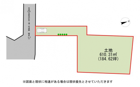 ���}�@���z�����Ȃ��B184.62�؂̍L���y�n�B�ړ����͖�4.5m�m�ۂ���Ă��āA�Ԍɓ�����X���[�Y�ł��B